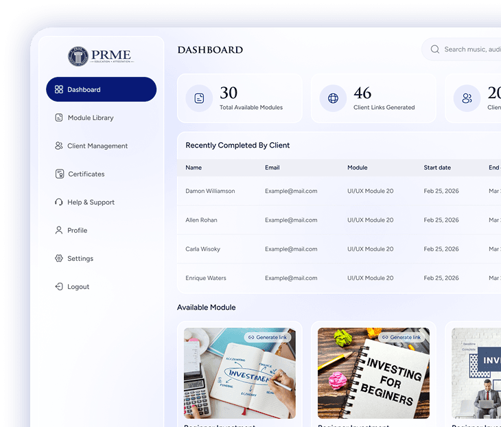 Dashboard Preview